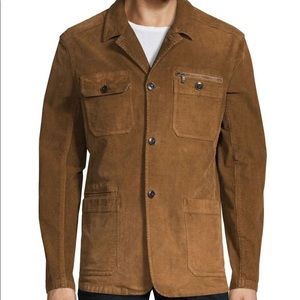 John Varvatos Brown Corduroy Jacket